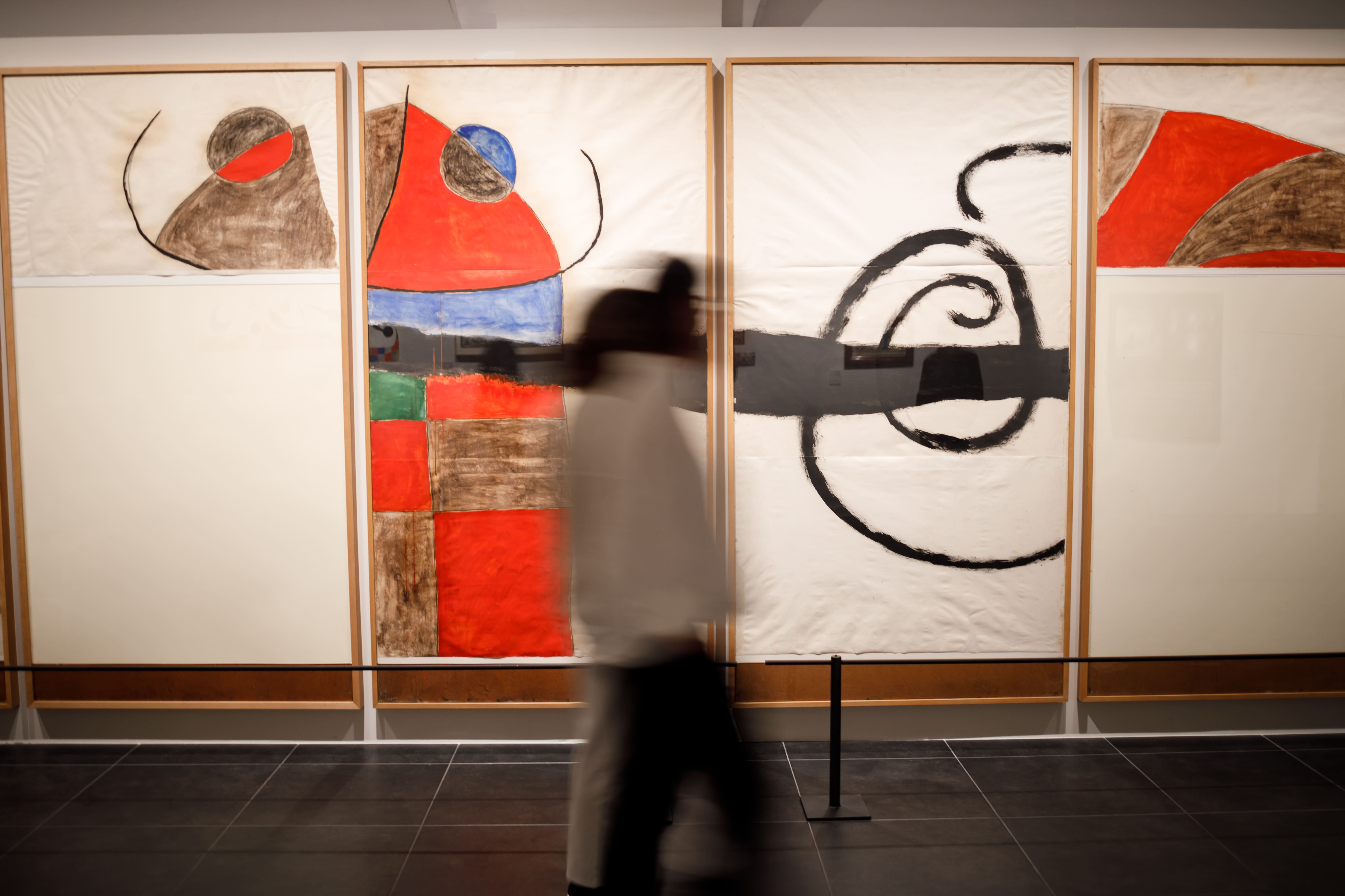 Maqueta per al mural del Sol de Joan Miró