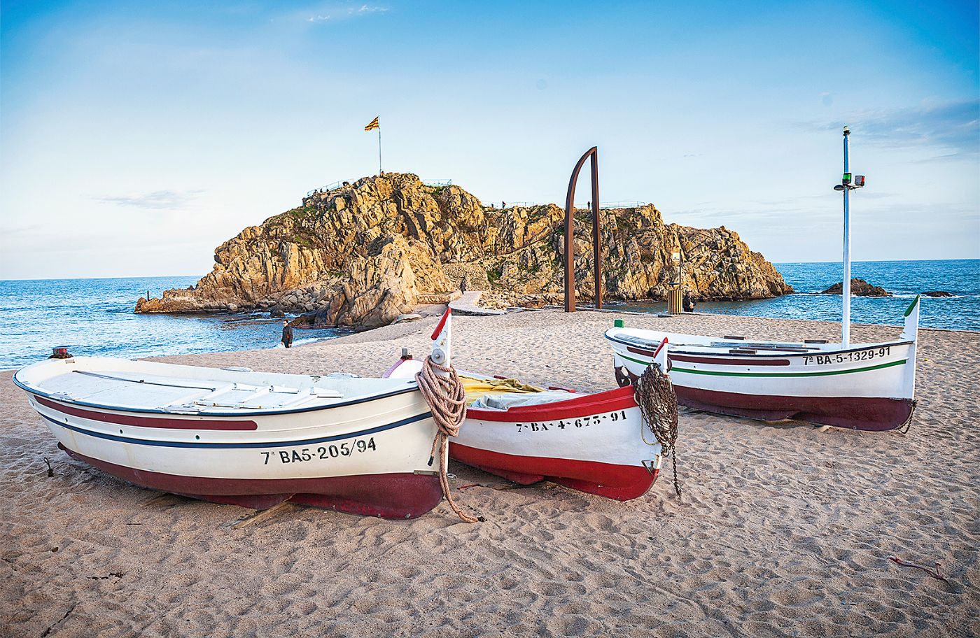 La roca de sa Palomera, a Blanes