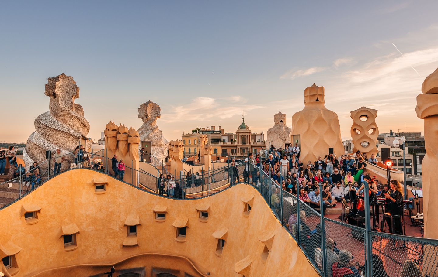 El terrat de la Pedrera s'omple de vida amb el festival 'Talents Jazz'