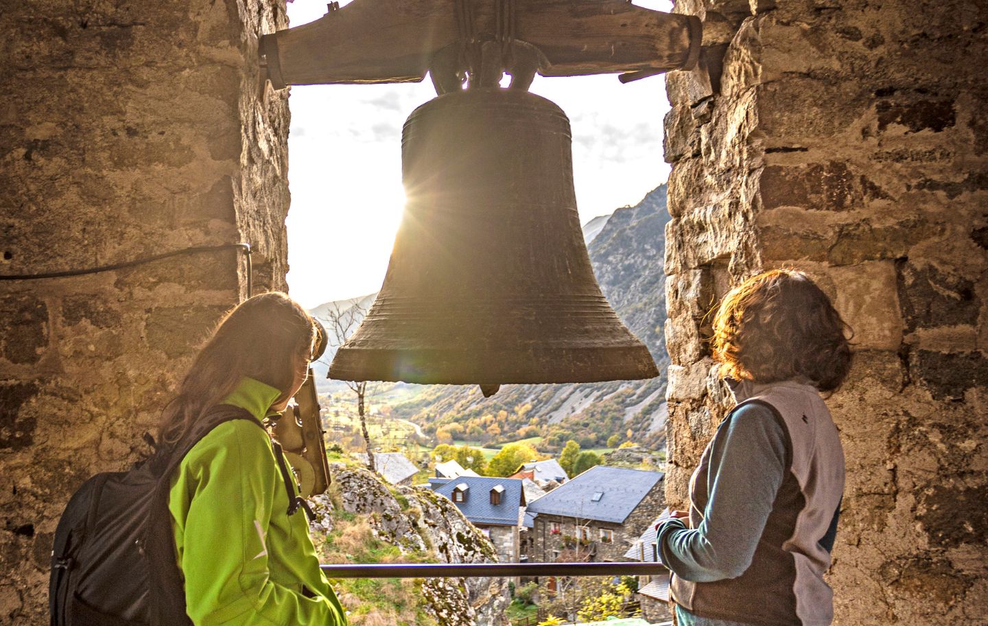 Boí des del campanar de l'església de Sant Joan