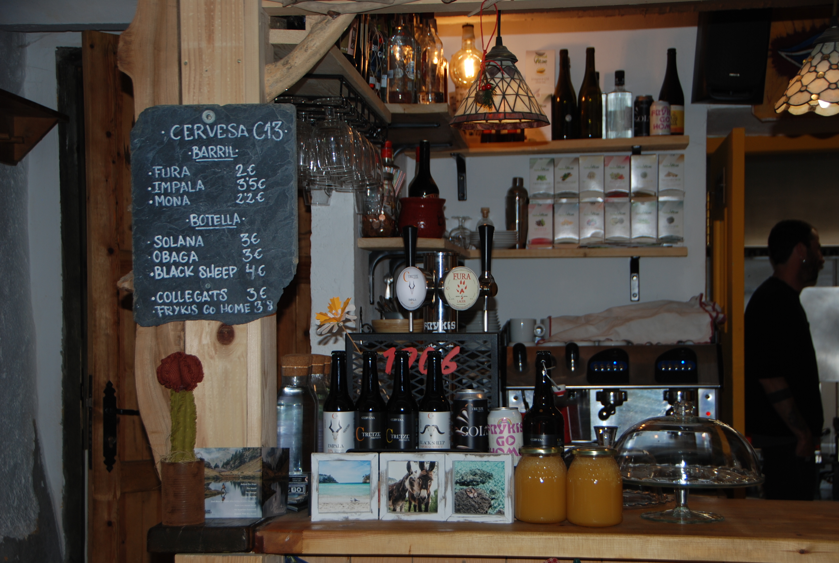 L’Amparo va animar als altres socis a crear el restaurant L’Amparo va animar als altres socis a crear el restaurant