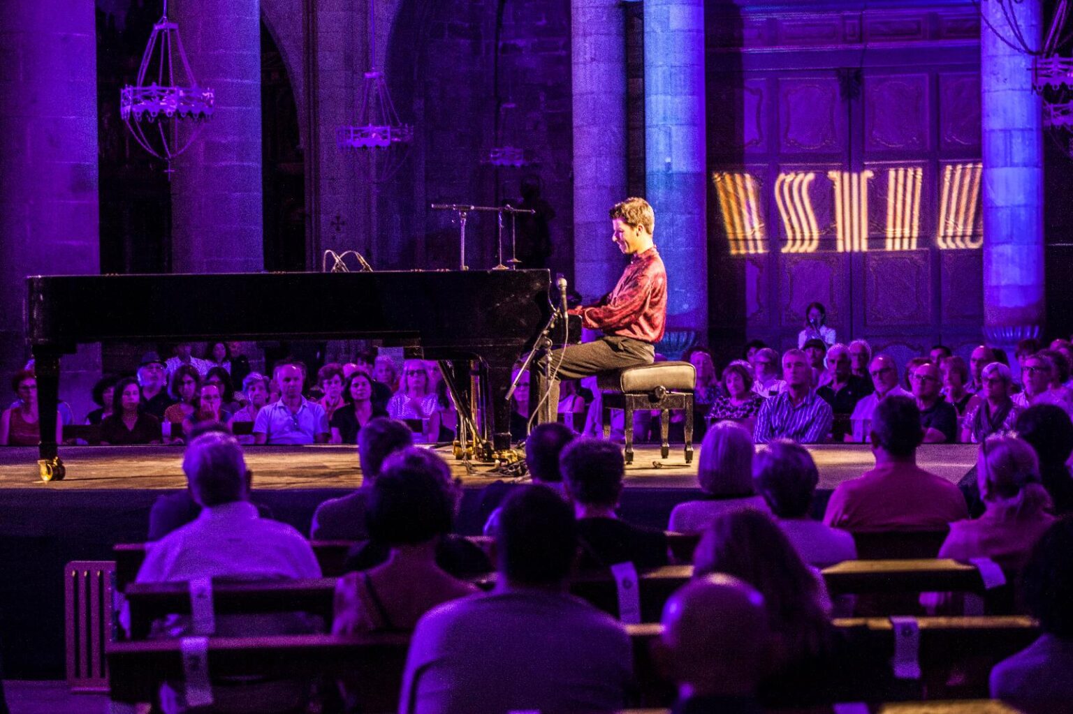 El músic i pianista Marco Mezquida al Festival Istiu