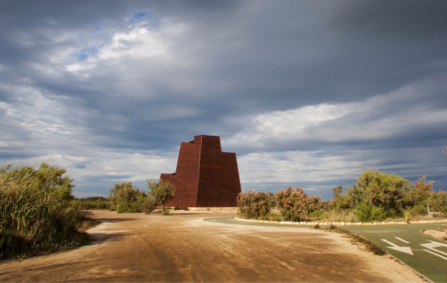 El mirador del Zigurat, el més alt del Delta