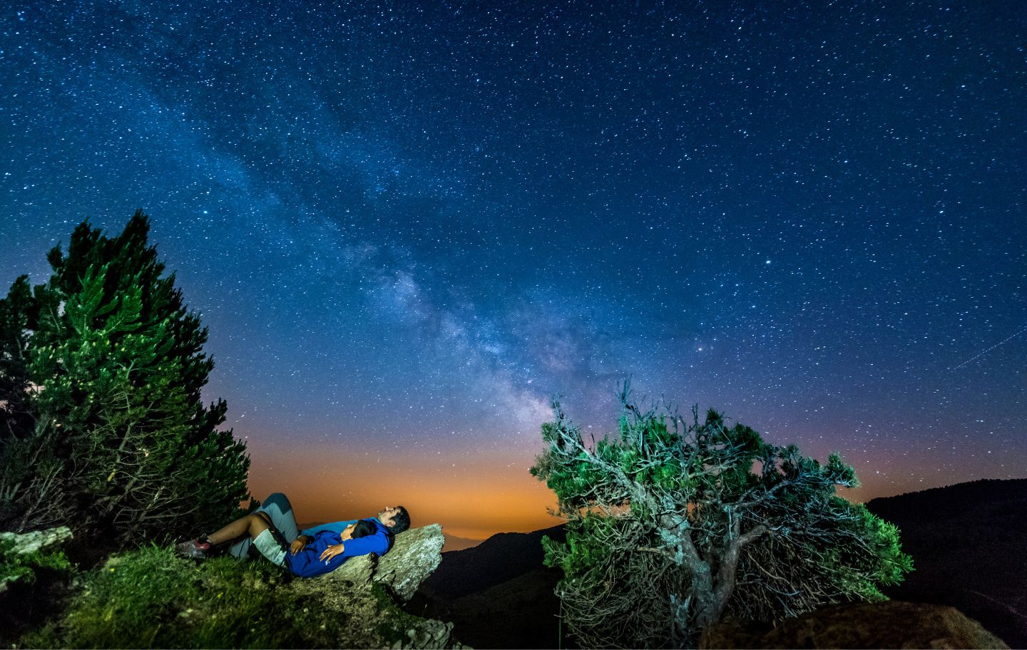 Cel nocturn al Parc Natural de l'Alt Pirineu