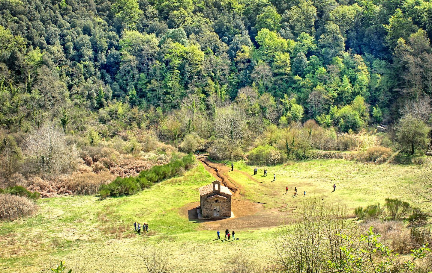 El volcà de Santa Margarida es va veure afectat pel fort terratrèmol del 1428 a la Garrotxa