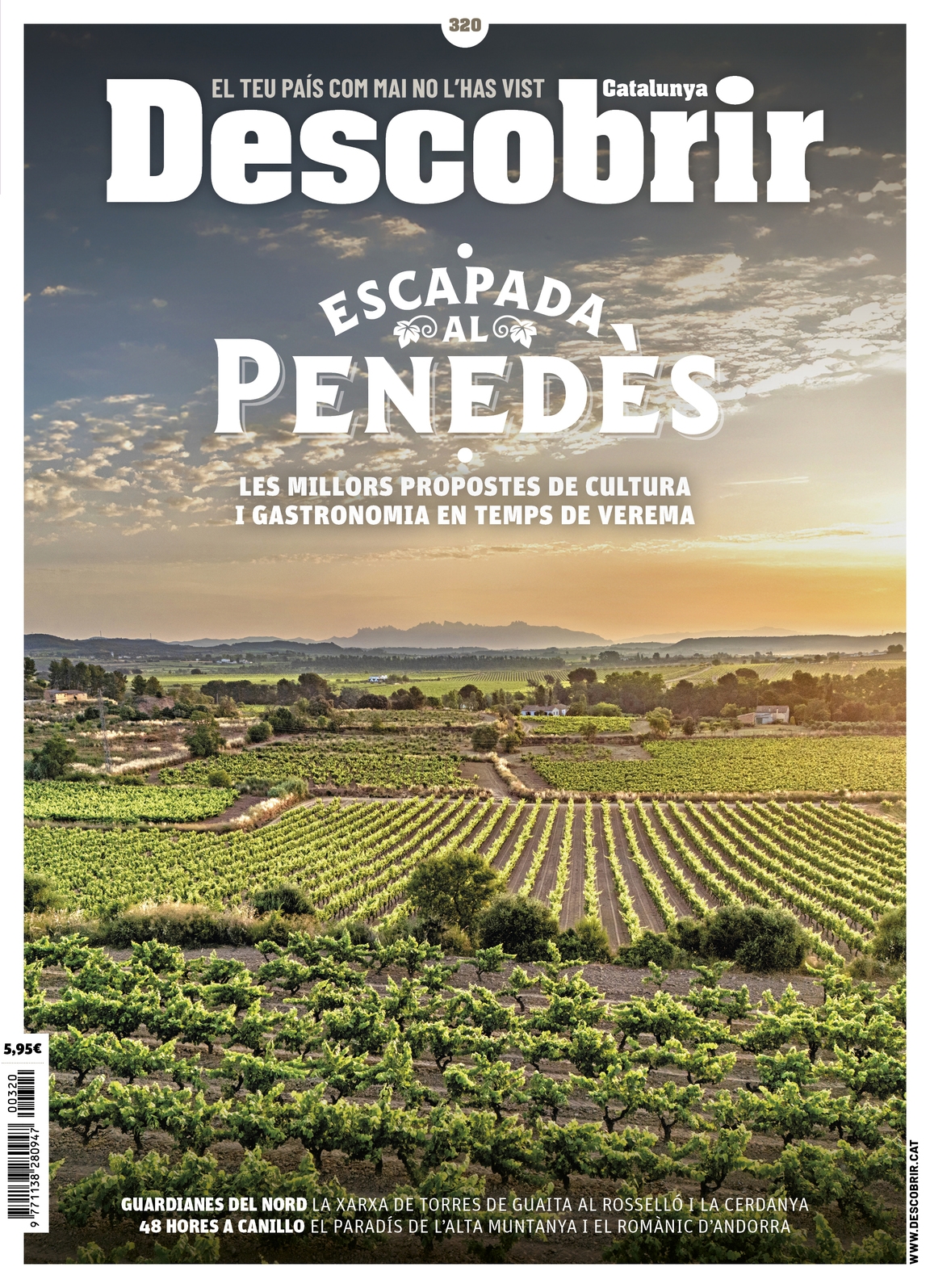 Portada Escapada al Penedès - Descobrir 320 Portada Escapada al Penedès - Descobrir 320