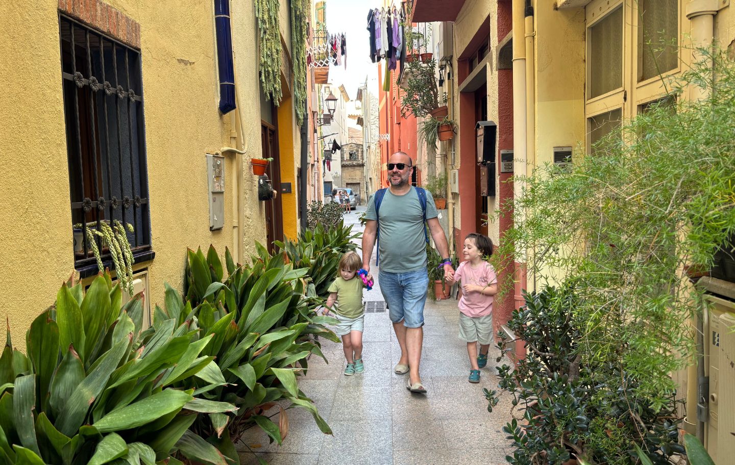 El carrer Lloveras és un dels més fotogènics del nucli antic