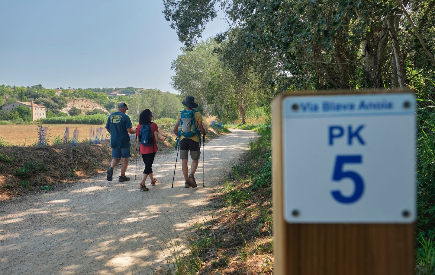 El primer tram de la Via Blava de l'Anoia té 19 quilòmetres