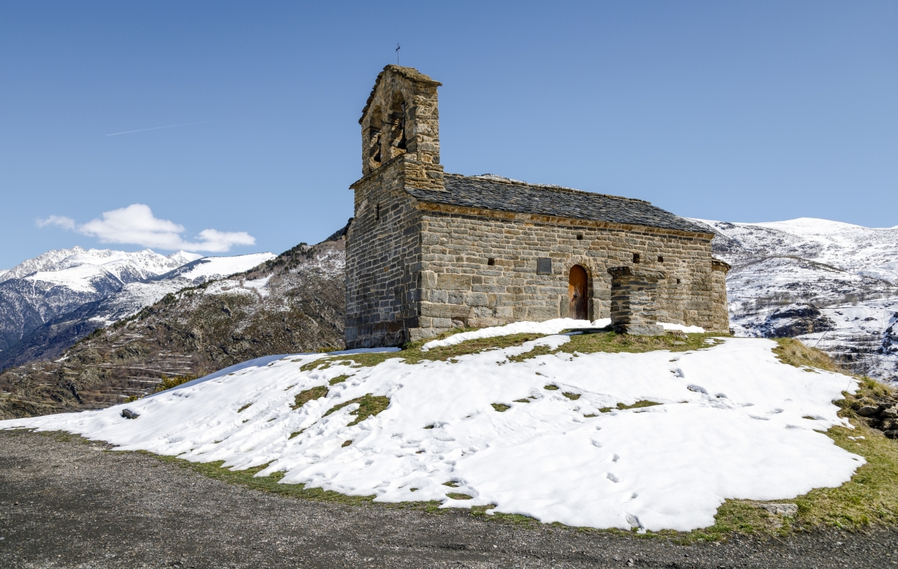 L'ermita de Sant Quirc se situa a una altitud de 1.500 metres L'ermita de Sant Quirc se situa a una altitud de 1.500 metres