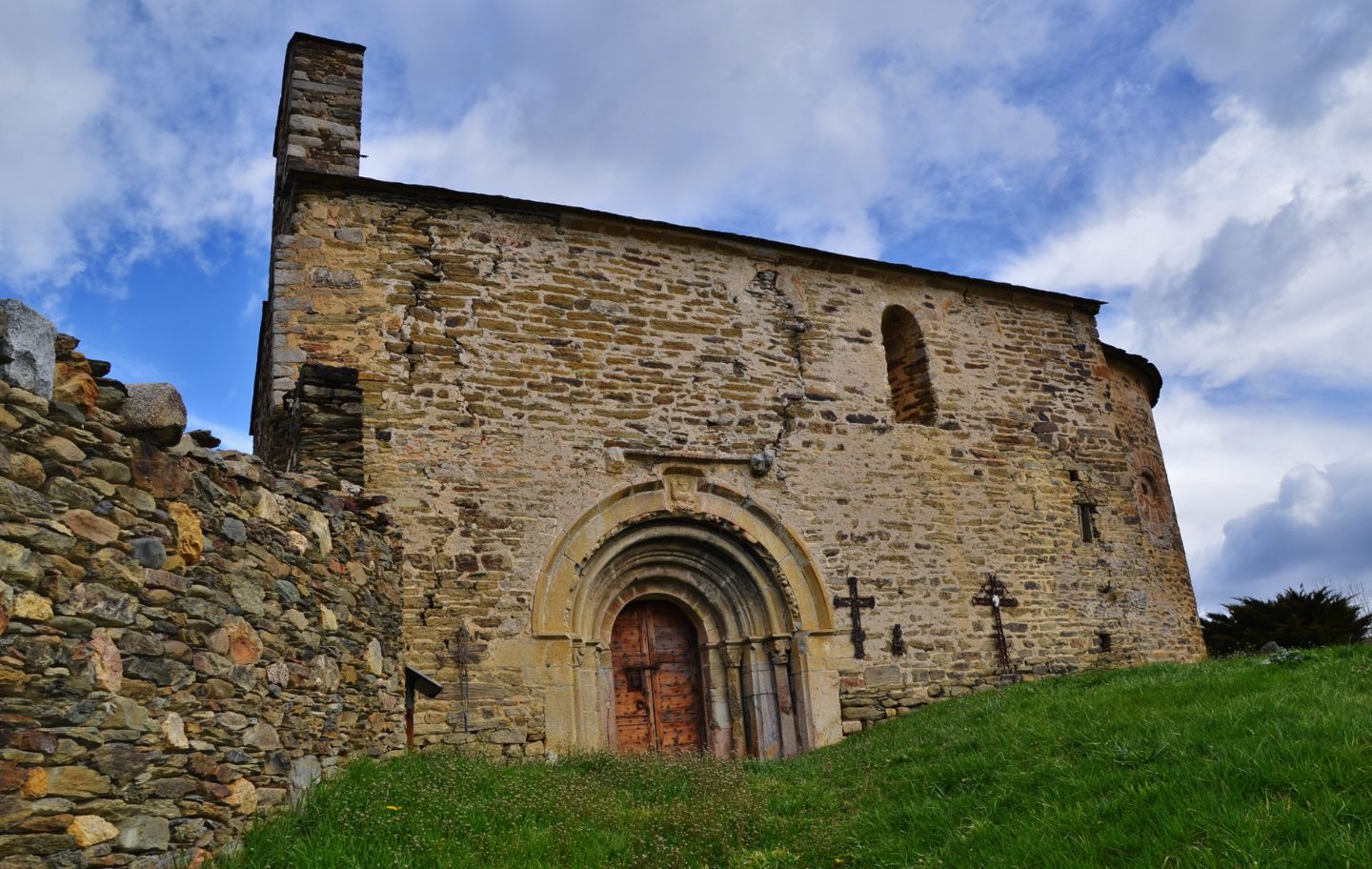 Santa Eugènia de la Saga, a Ger Santa Eugènia de la Saga, a Ger