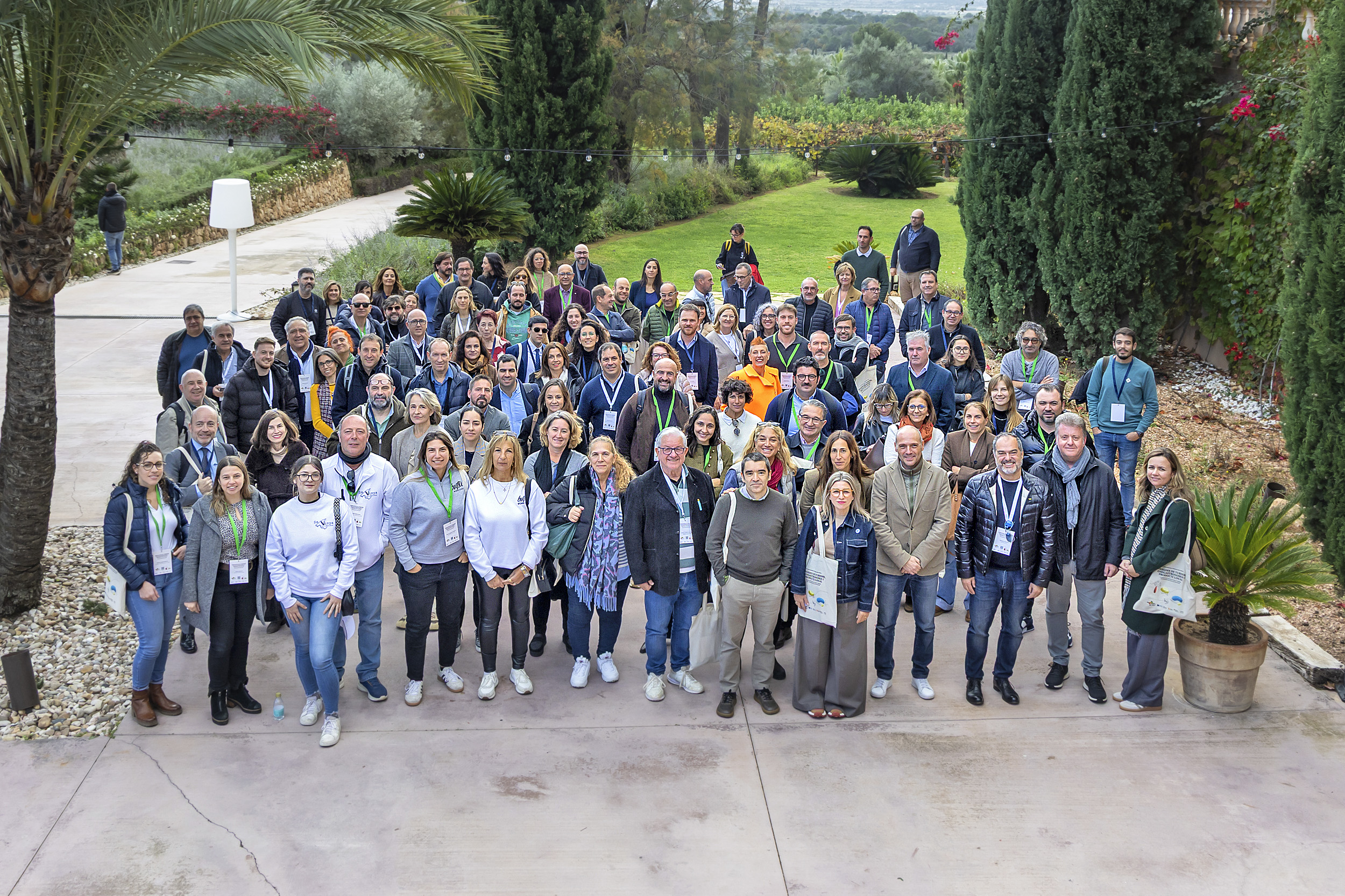 Foto de grup de les jornades, inaugurades pel conseller d’Agricultura del Govern Balear, Joan Simonet, i les clogué el conseller de Turisme, Jaume Bauzà
