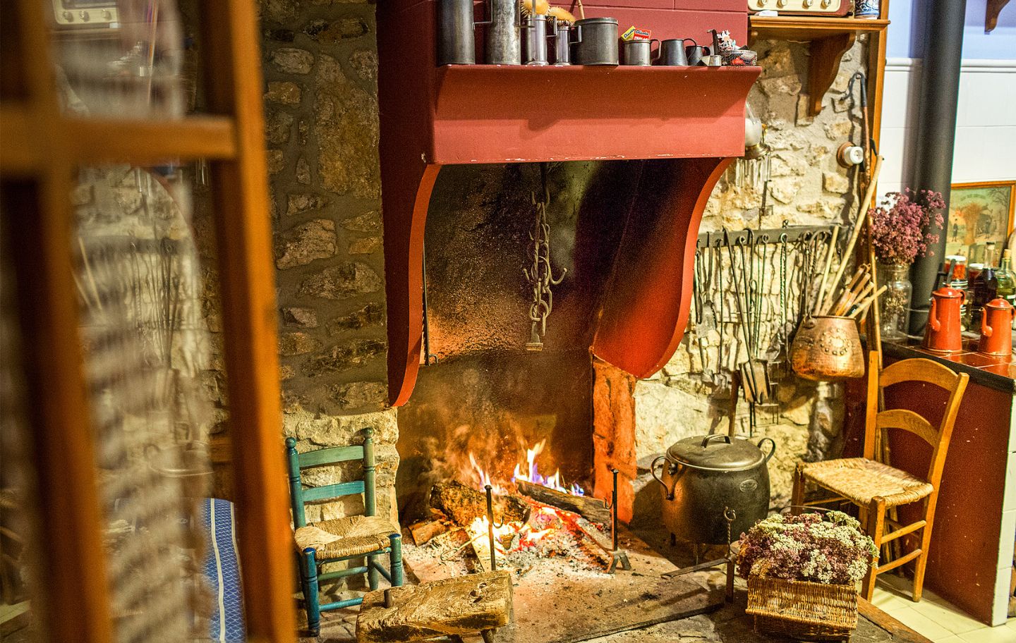 A Casa Leonardo de Senterada, al Pallars Jussà, es conserva el foc on s’havia cuinat tradicionalment.