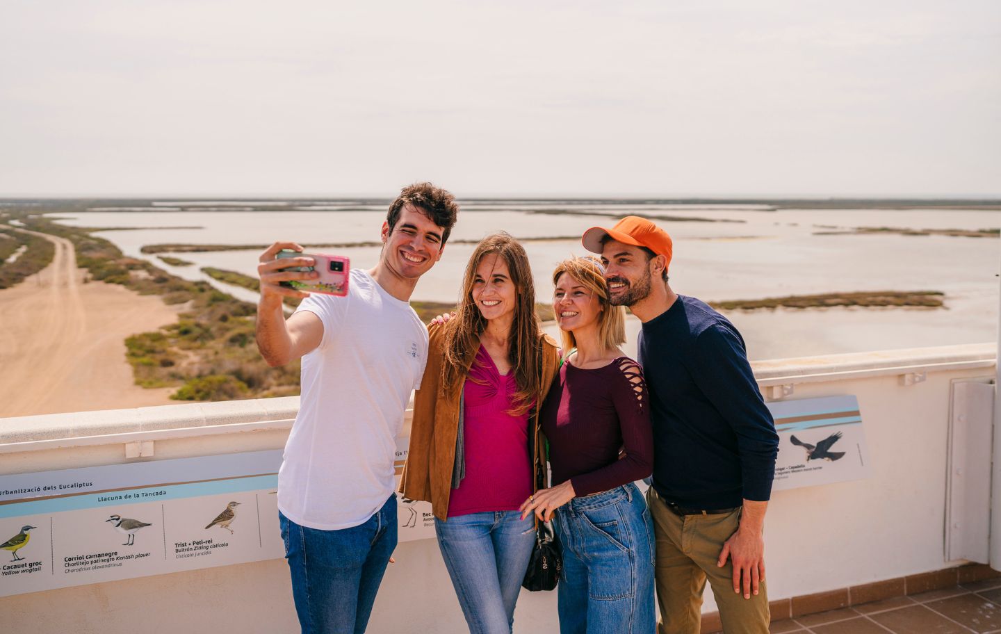Des del Mirador 360º tindreu unes vistes espectaculars del Delta