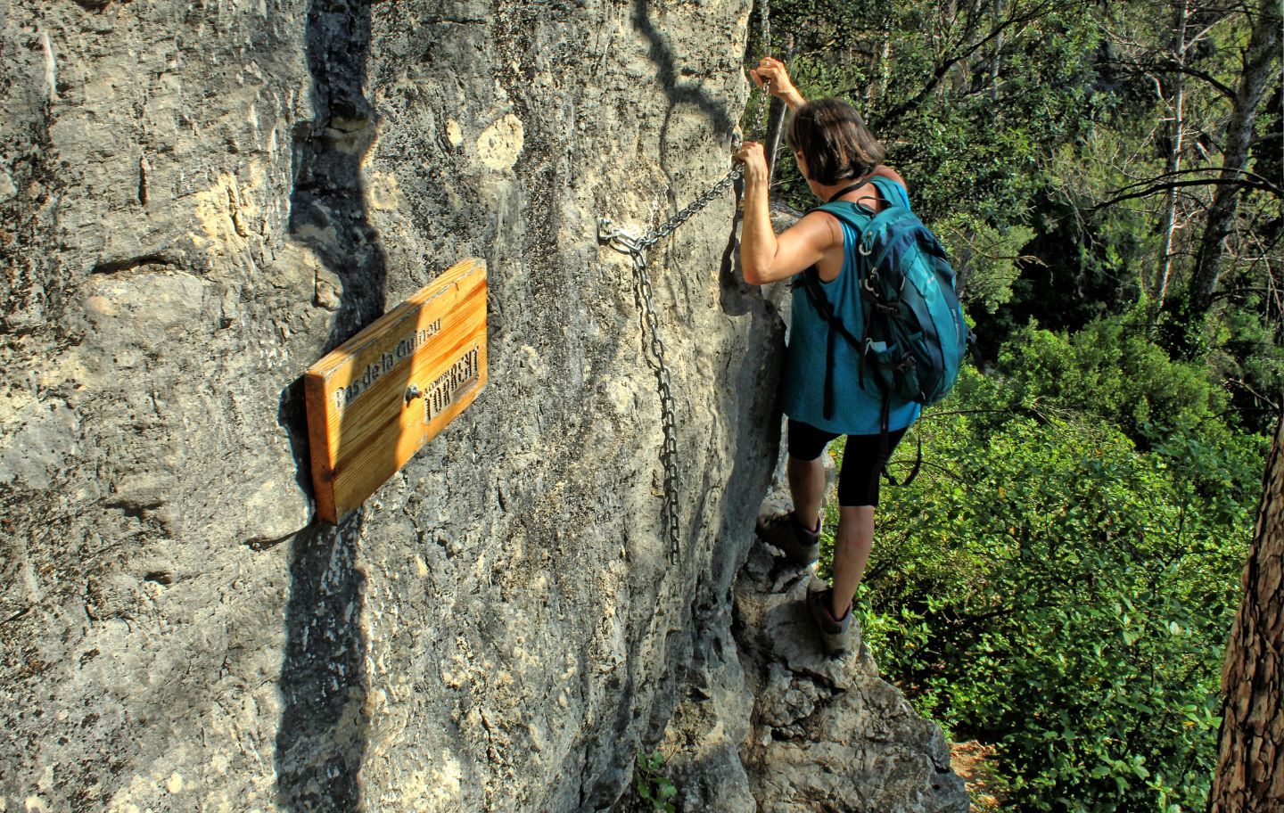 Per fer la ruta del torrent d'Abadal amb petits haurem de posar a prova la nostra capacitat de resistència