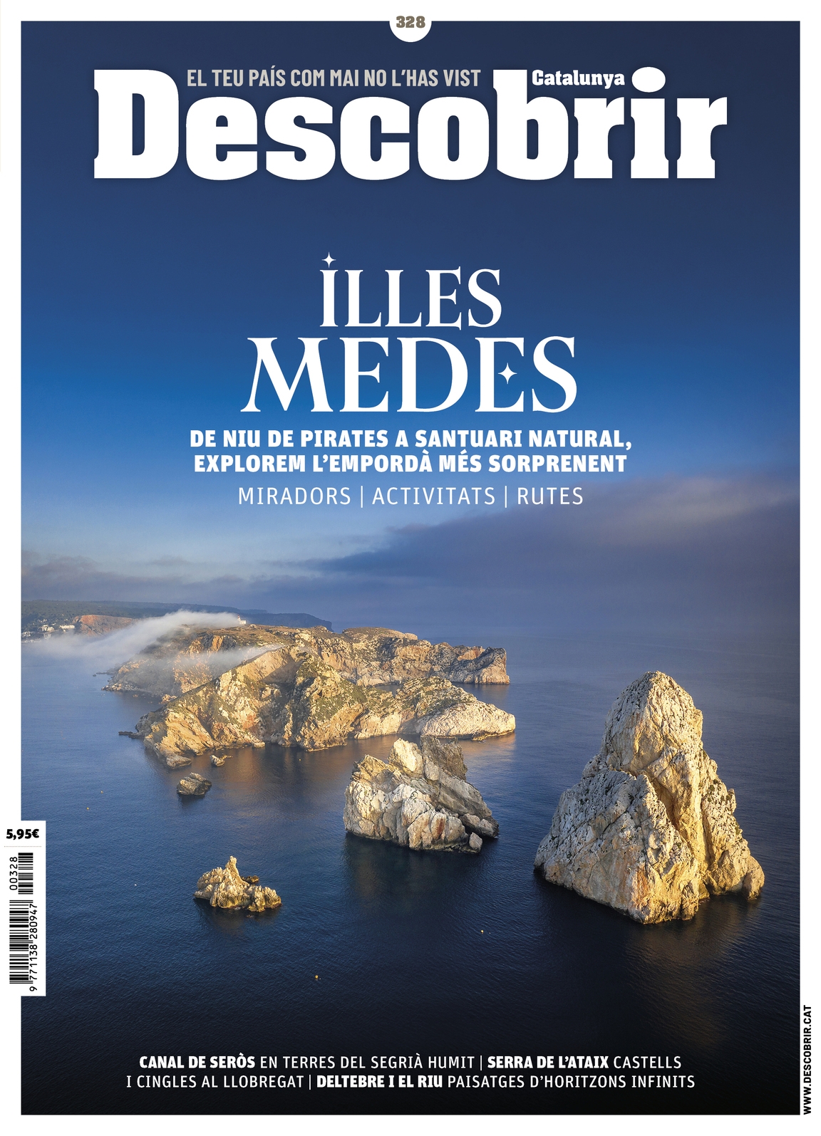 Portada Illes Medes - Descobrir 328