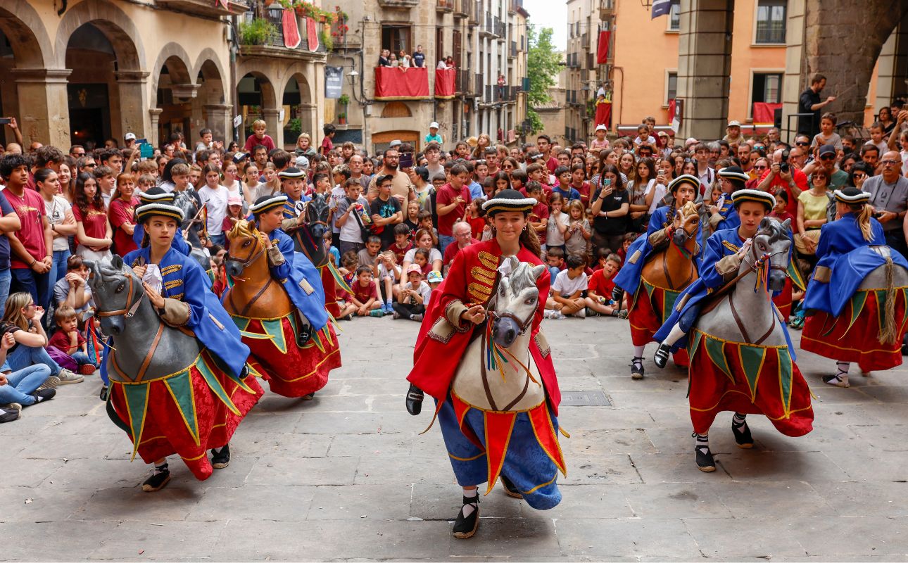 El ballet tradicional de cavallets és un dels moments més esperats del Corpus
