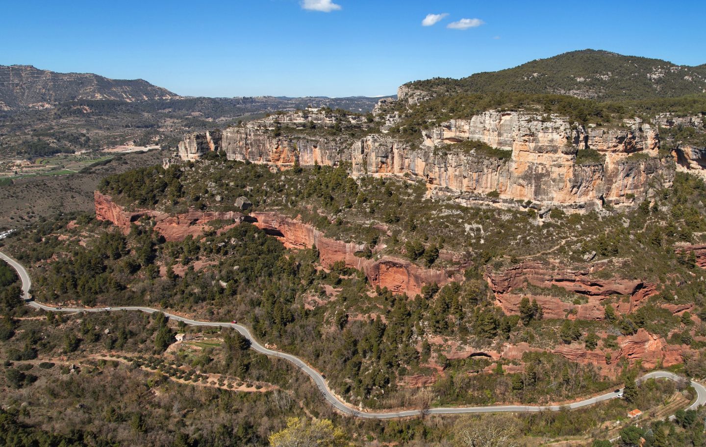 Les muntanyes de Prades presenten una geologia única