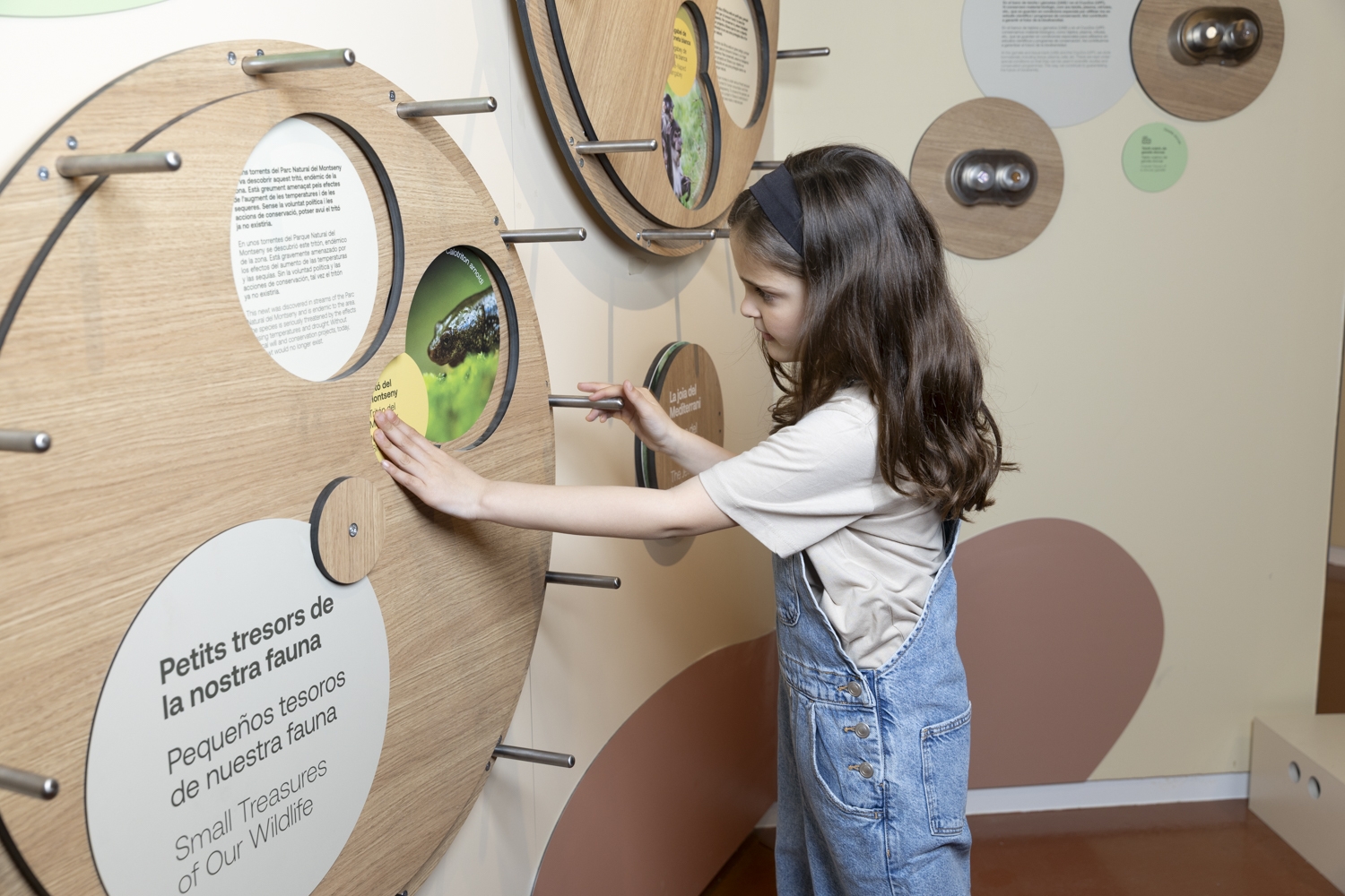 A través de jocs i elements interactius, els infants coneixeran la importància de la conservació de la fauna