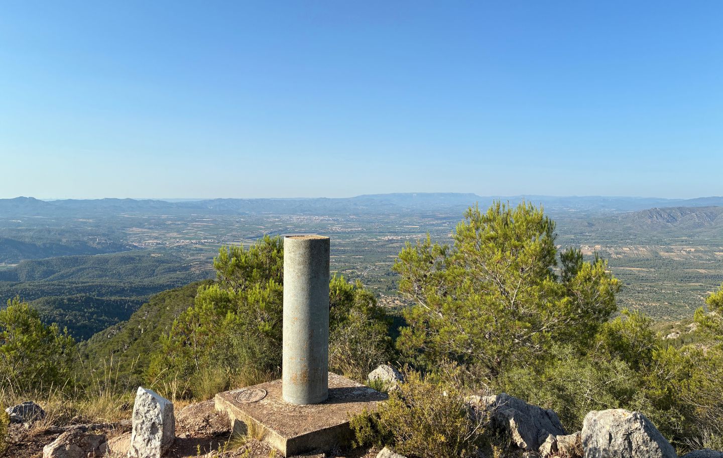 La  vista des de coll de Pins és espectacular