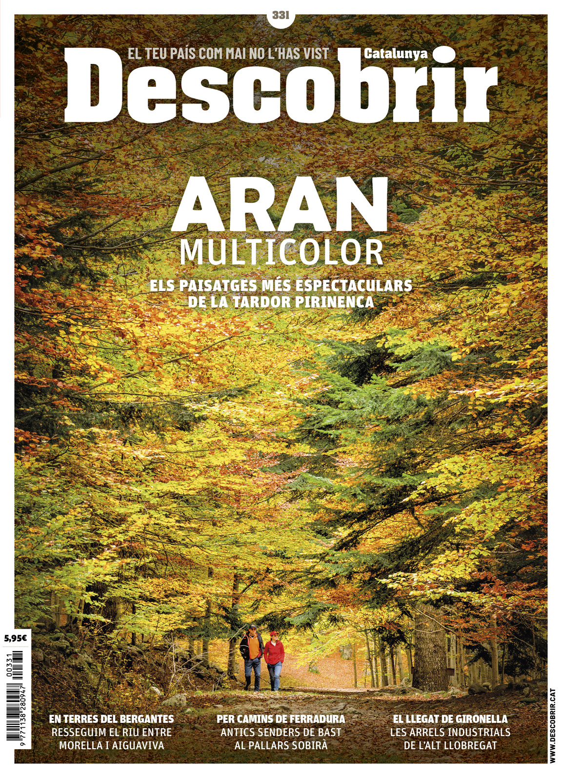 Portada Aran multicolor - Descobrir 331