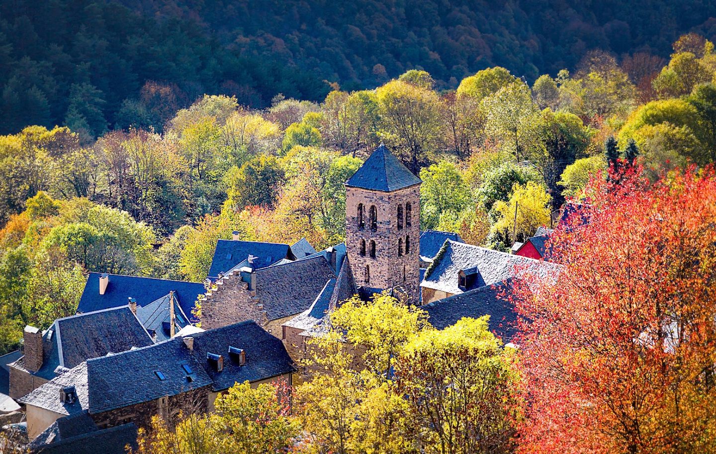 El poble de Vilamòs és un mirador extraordinari