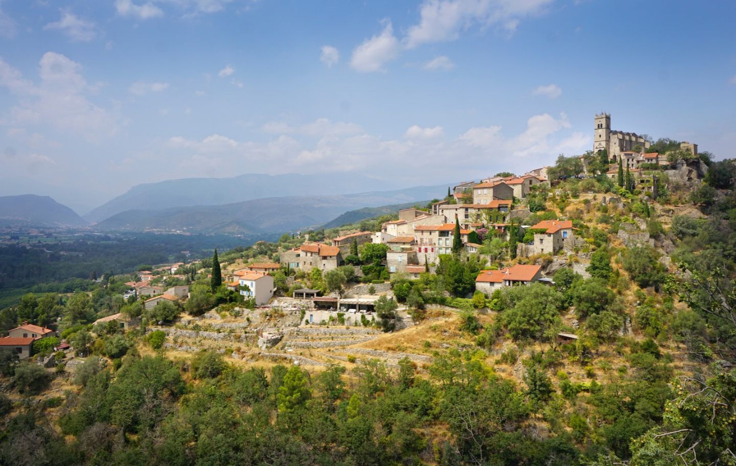 El poble d'Eus és un dels més bonics del Conflent